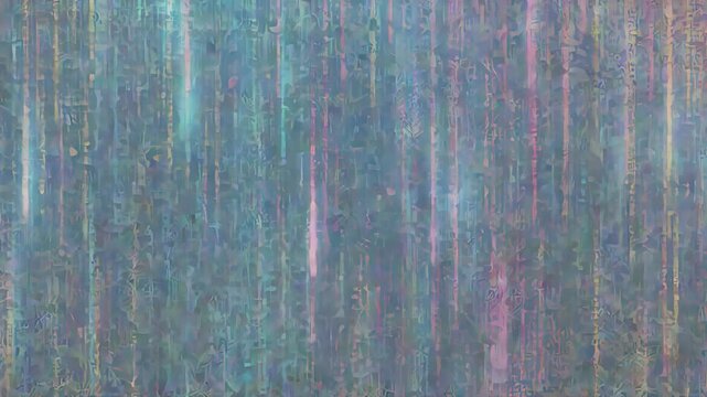 Abstract Binary Software Programming Code Background, Generative AI Videos.