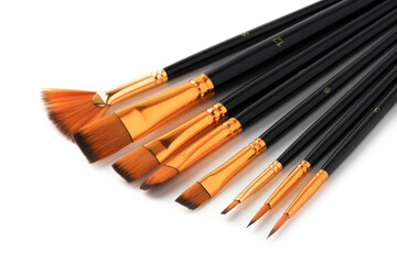 Set of art brushes