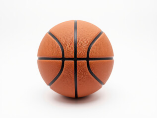 Fototapeta premium Basketball On White Background.