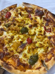pizza on a plate