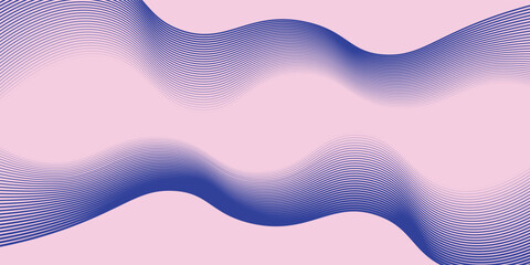striped purple background wave vector illustration modern art