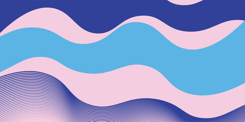 striped purple background wave vector illustration modern art