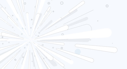 Obraz premium Elegant burst design radiating outward in a delicate symphony of light and shadow