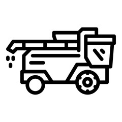 farming harvester icon