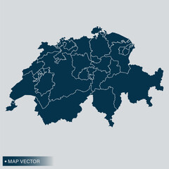 Switzerland map