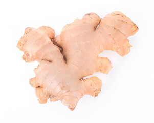 ginger isolated on white background.