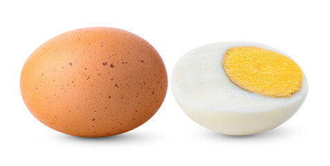 Egg isolated on transparent png ( image from camera )