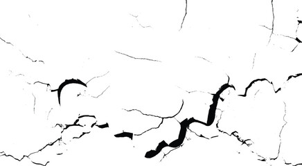 Obraz premium Grunge texture on black and white color, rough, abstract, abstract background. Grunge textures crack. Distressed Effect. Grunge Background. Vector textured effect. 