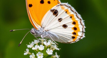 Obraz premium butterfly on a flower