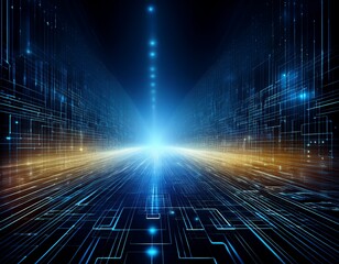 cyberspace data network technology abstract background for wallpaper backdrop