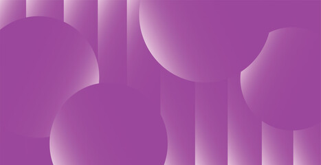 Vibrant Purple Gradient Abstract with Overlapping Shapes