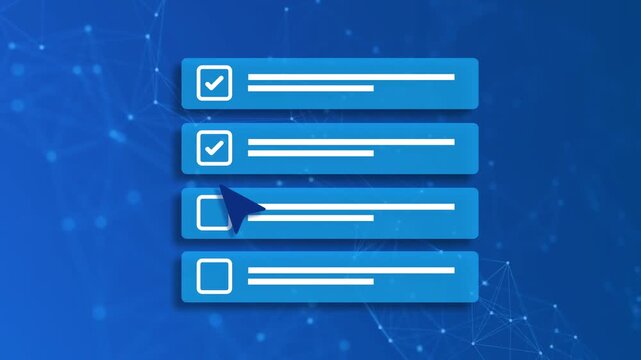 questionnaire with checkboxes, filling survey form online, answer questions of test
