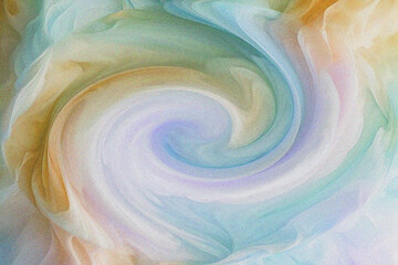 Pastel Abstract Spiral Vortex – Dreamy Colorful Swirl Background Design