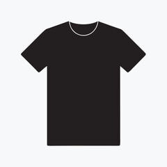 Minimalist Male T-Shirt Design Template &ndash; Vector Illustration