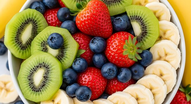 Fresh produce at a farmer's market with people browsing the colorful display.