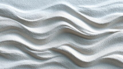 Abstract wave pattern sand texture minimalist white gray background design