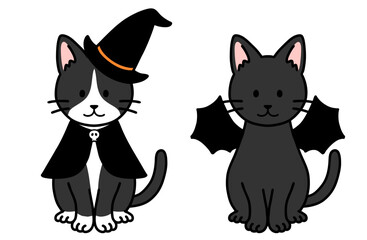 ハロウィンコスチュームの猫・ネコ・ねこ