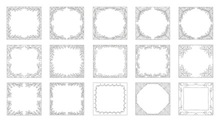 set of vector frames