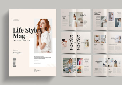 Fashion Magazine Layout