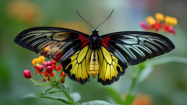 Goliath birdwing butterfly - Powered by Adobe