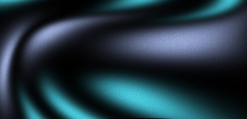 Soft neon glowing grainy black white green gradient background, minimal digital blur texture wallpaper poster elegant design