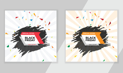 Social media Post design, Corporate Business digital marketing webinar social media post template