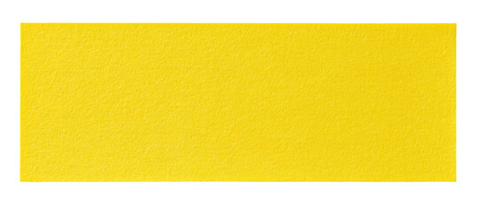 Solid rectangular area of bright yellow