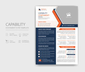 Capability Statement Template Design
