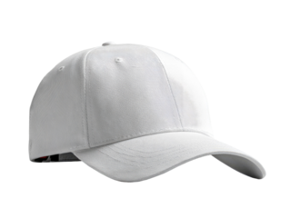 White baseball cap, plain, simple design