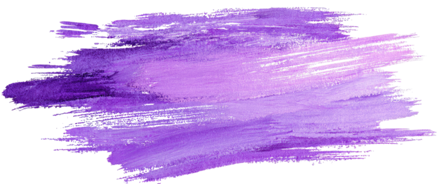 Abstract purple paint splatter