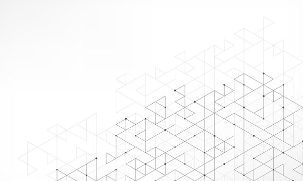 Abstract vector background with a geometric pattern of triangle shapes. Graphic design element 