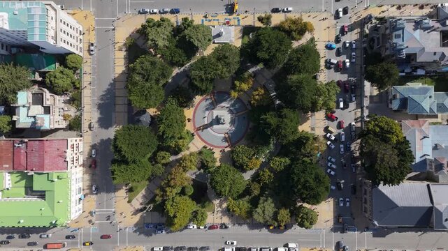 Plaza de armas de Punta Arenas