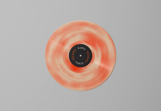 Vinyl Record Mockup