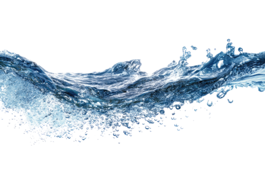 Abstract water splash