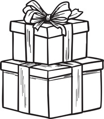 gift box vector illustration