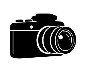 Abstract geometric shapes and lines silhouette