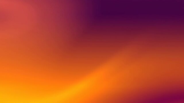 Seamlessly Looping Warm Gradient Orange and Purple Abstract Sunset Color Wash Background seamlessly looping, color wash, orange purple