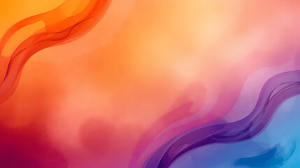 Abstract gradient background with full color 