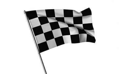 Checkered flag race finish line motorsport racing sport competition symbol