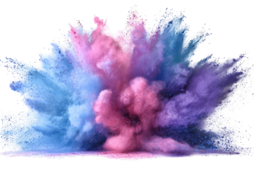 Colorful powder explosion (7)
