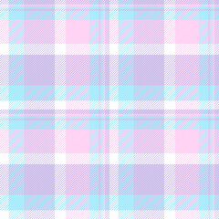 Gentle pastel plaid pattern. Seamless checkered design in soft shades. Perfect for backgrounds, textiles, or sweet, calming designs. Versatile and visually appealing.
