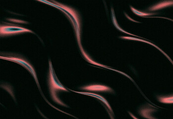Abstract flowing liquid-like texture with subtle pink and blue highlights on a dark background, smooth undulating waves creating a mesmerizing and ethereal visual effect