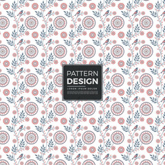 Seamless floral pattern with delicate hand-drawn roses and leaves vector