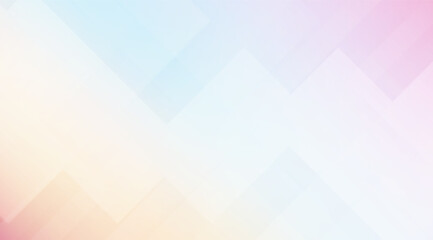 Pastel geometric background with a modern aesthetic showcases intersecting triangles in soft hues of pink, yellow, and blue creating a minimalist and calming visual effect