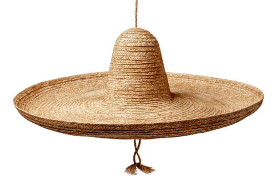 Wide-brimmed straw hat, light beige/tan color, crafted from tightly woven straw, with a rounded crown and a broad, flat brim