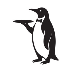 penguin waiter