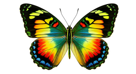 butterfly on white background