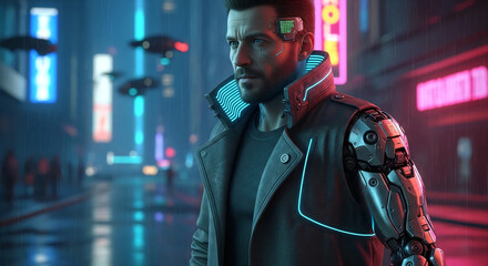 Man Cyberpunk