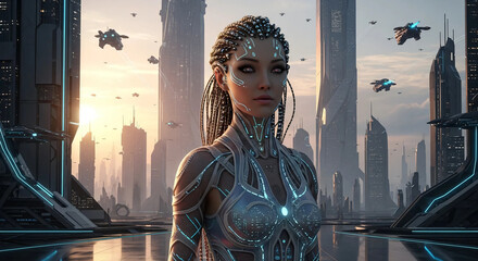 Woman Futuristic