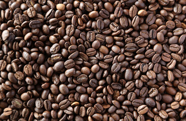 Roasted coffee beans